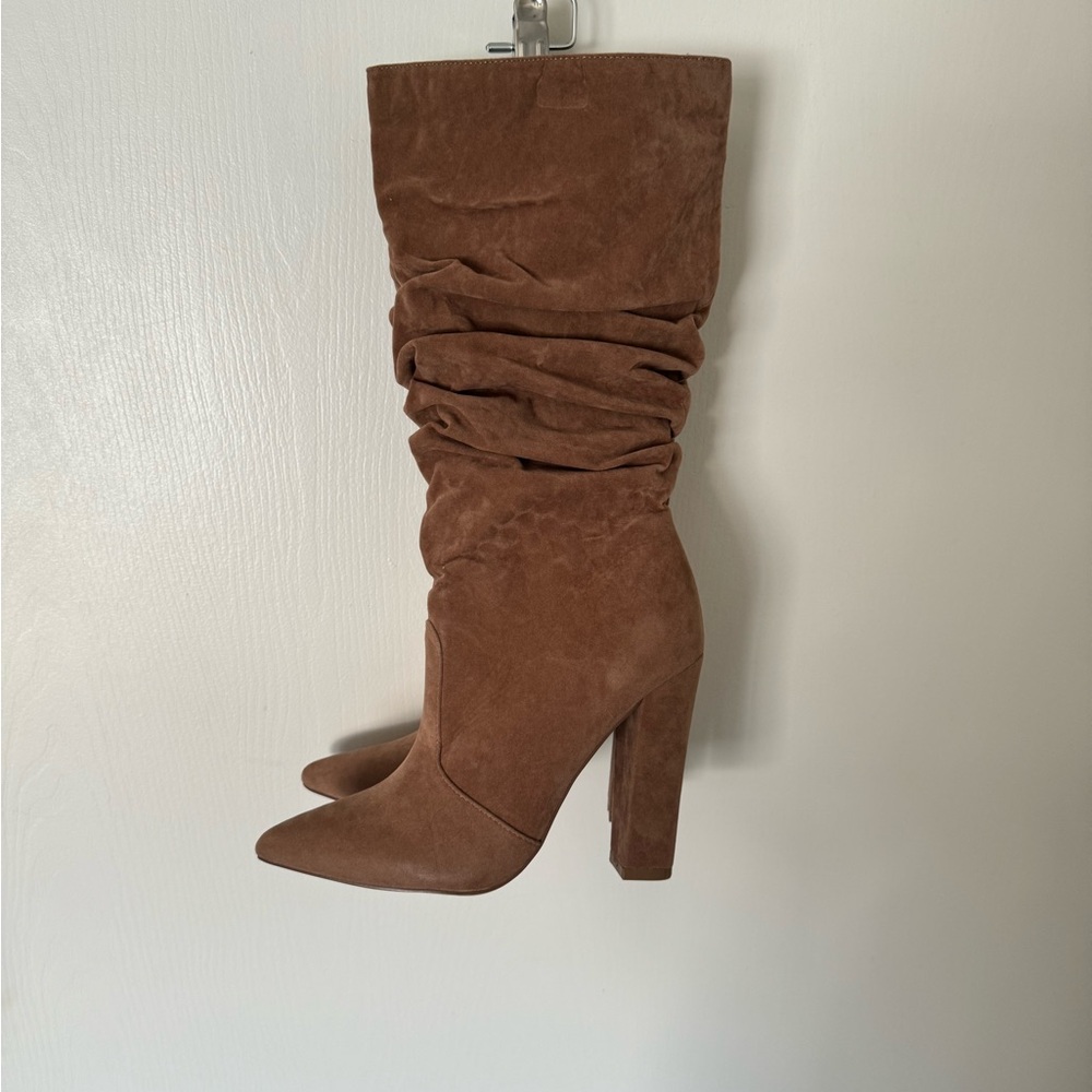 Slouchy Heeled Boots